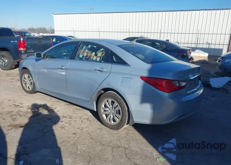 2013 Hyundai Sonata Gls from USA, damaged, VIN 5NPEB4AC9DH558292